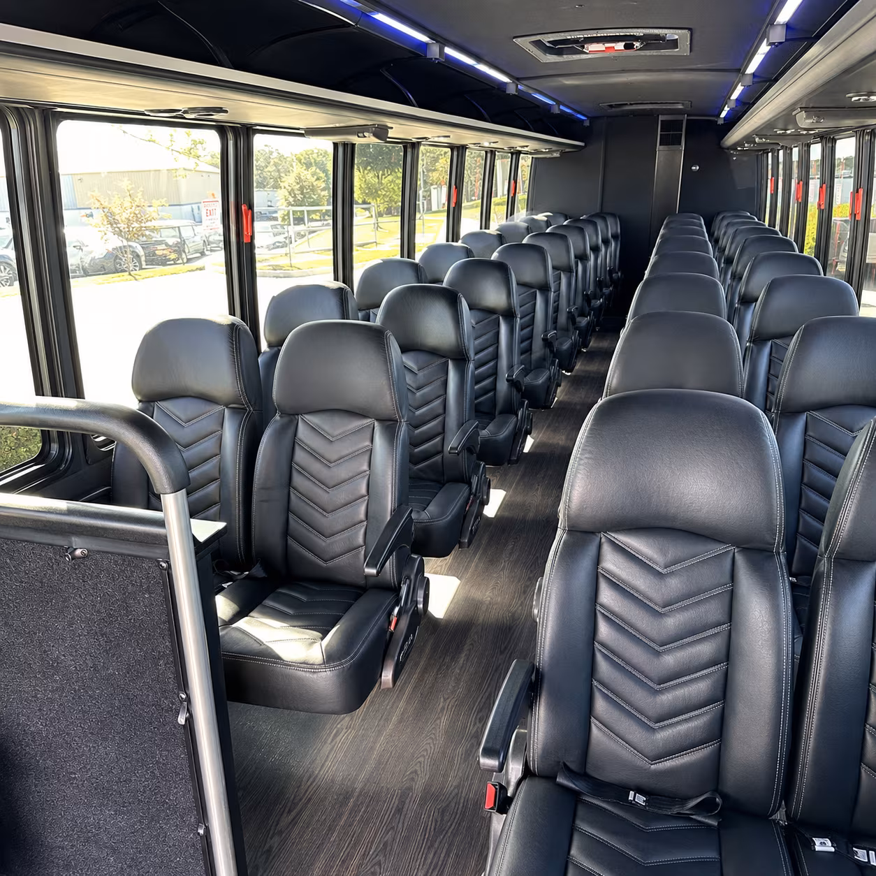 akron shuttle buses for akron employees