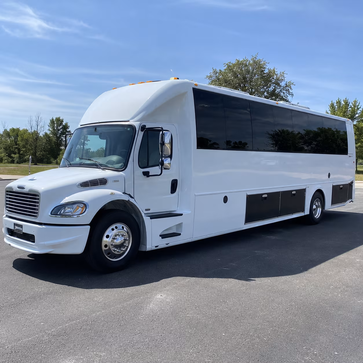 huber heights 40 passenger party bus