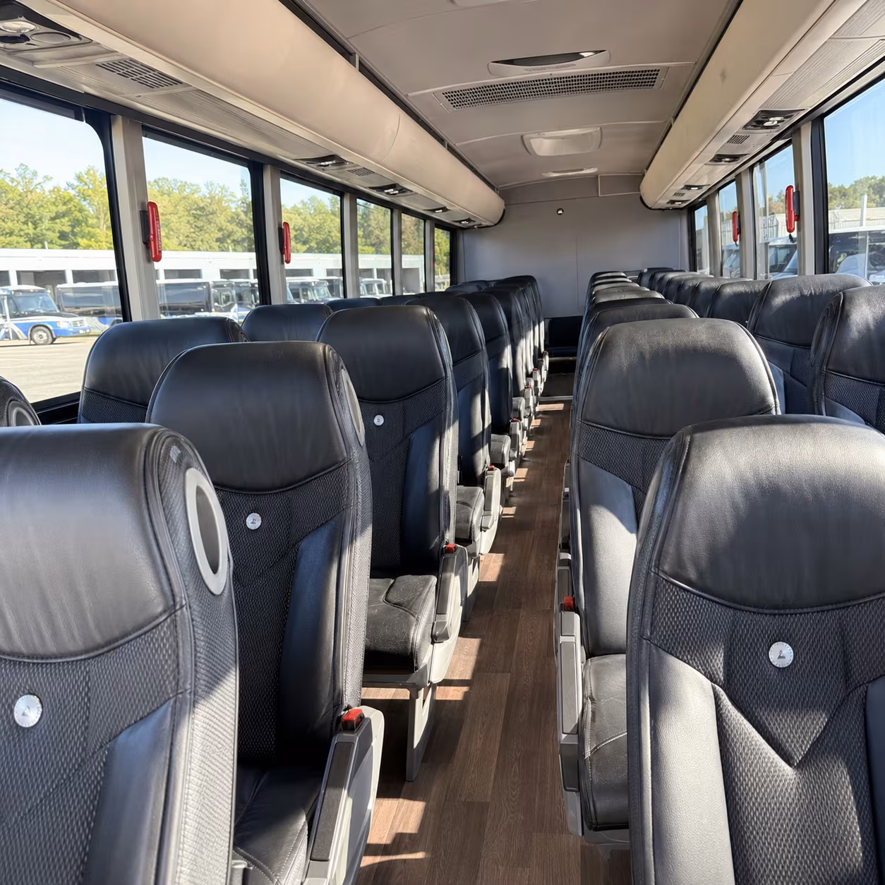 huber heights concert transportation onboard seating