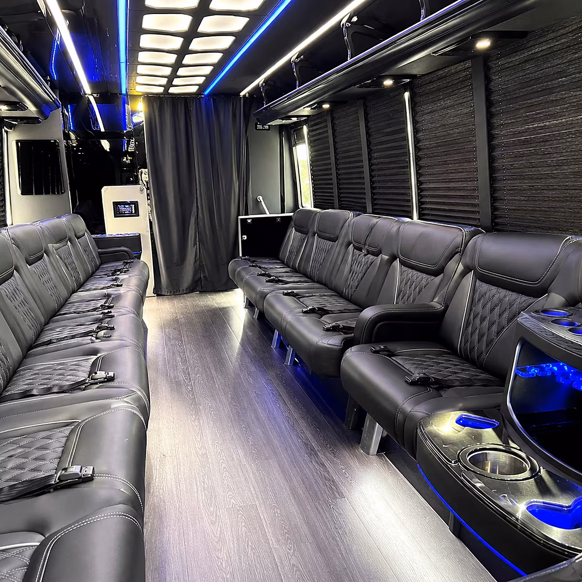 huber heights party bus rentals inside