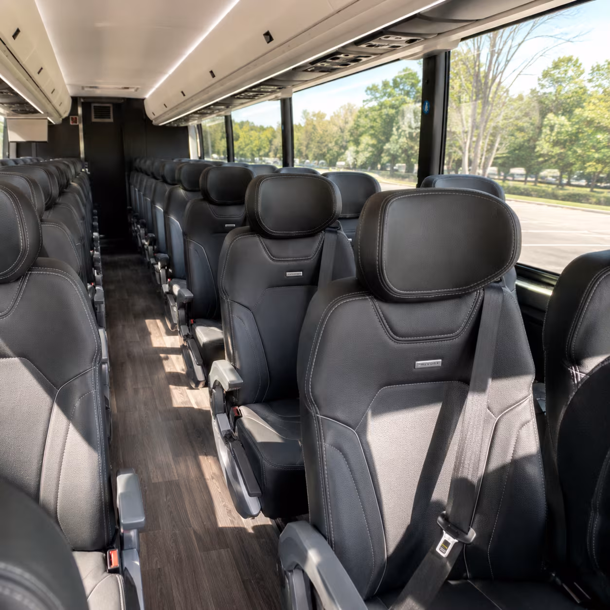 instead of coordinating a caravan let one bus handle your employee commuter shuttle