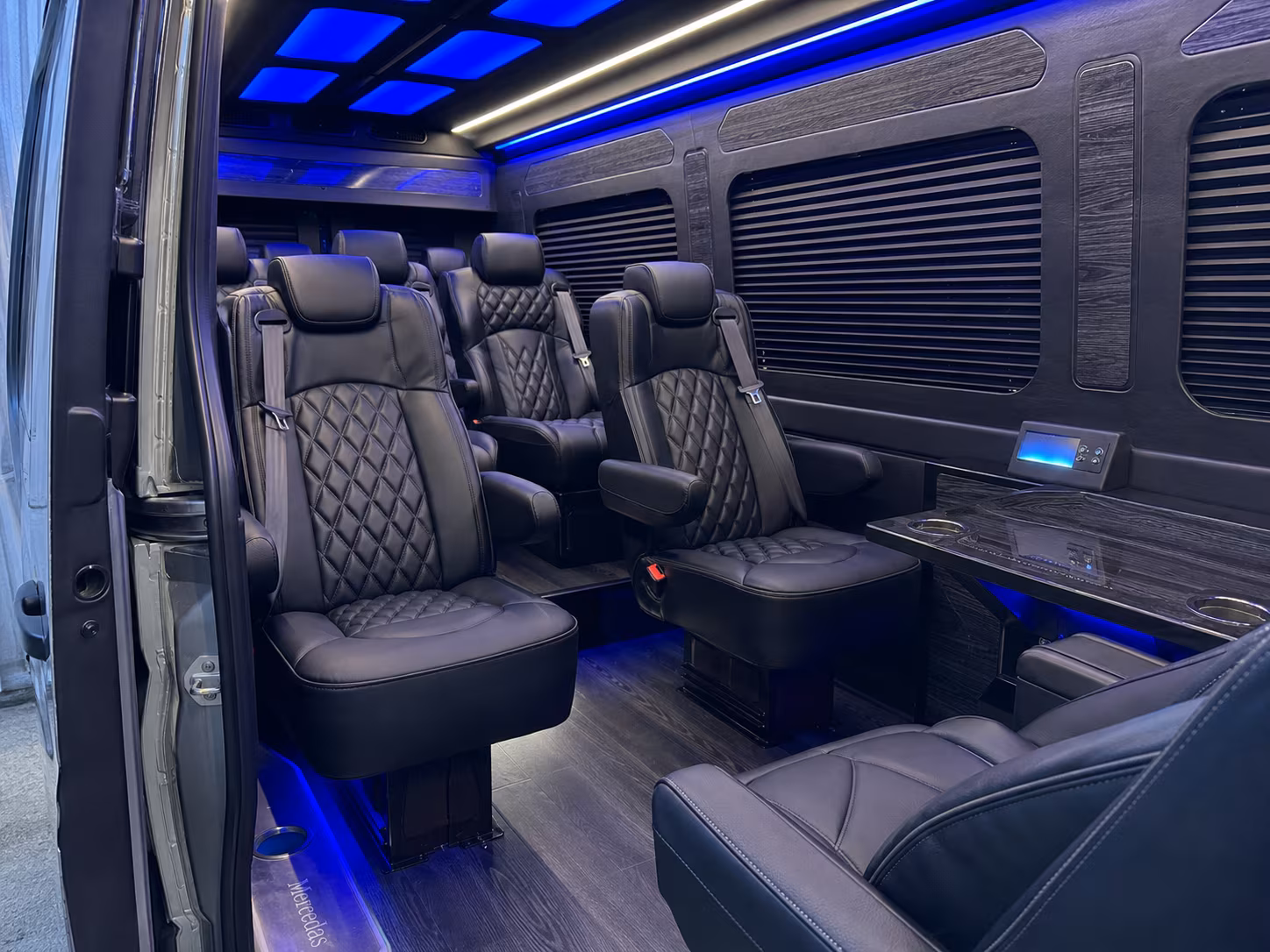 sprinter van transportation for groups and events across huber heights