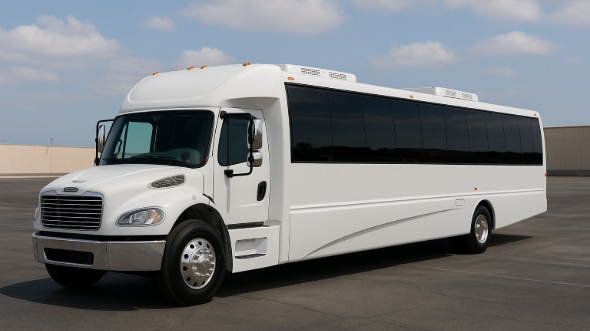 Exterior of Charter Bus Company Huber Heights's 15 Passenger Minibus in Huber Heights