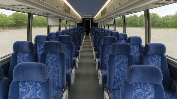 huber heights 50 passenger charter bus rental