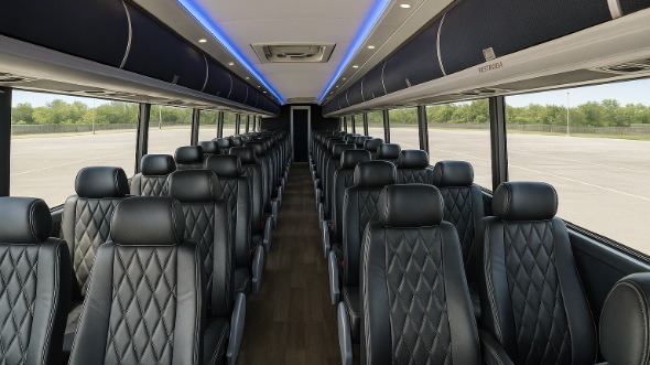 huber heights 56 passenger charter bus rental