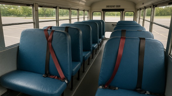 huber heights school bus rental inside